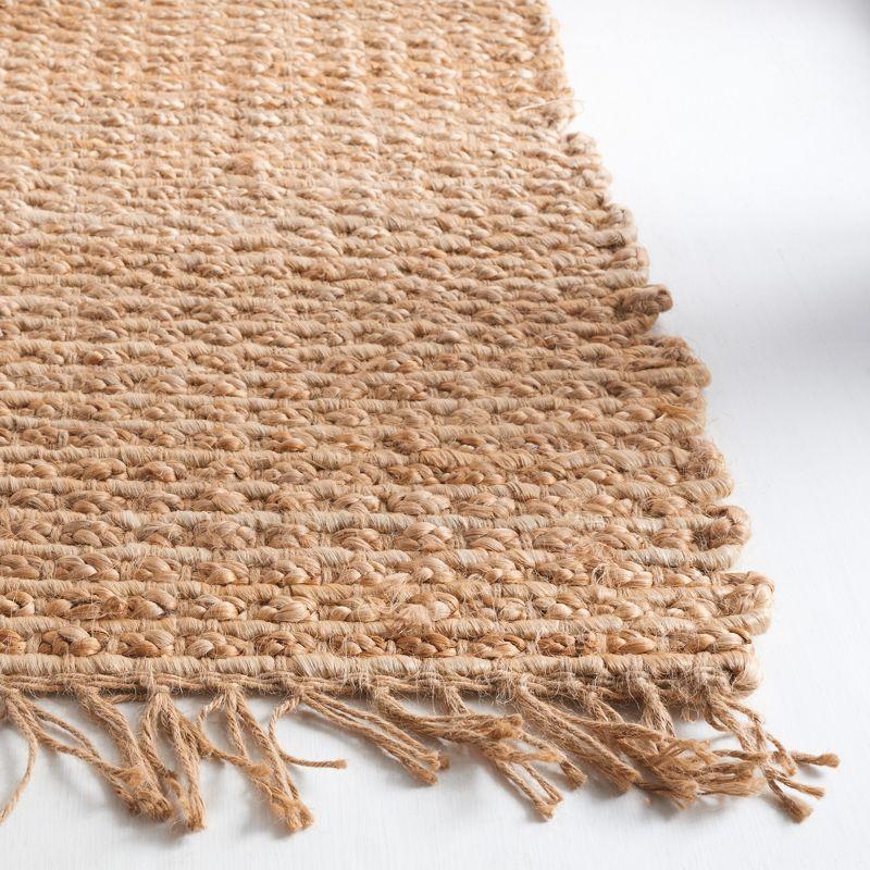 Uma Natural Fiber Hand Woven Jute Solid Color Rug