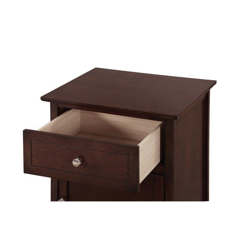 Sutherlans Cranbrook Modern Nightstand, Nightstand with 1 Drawer 1 Door & Reviews | Wayfair