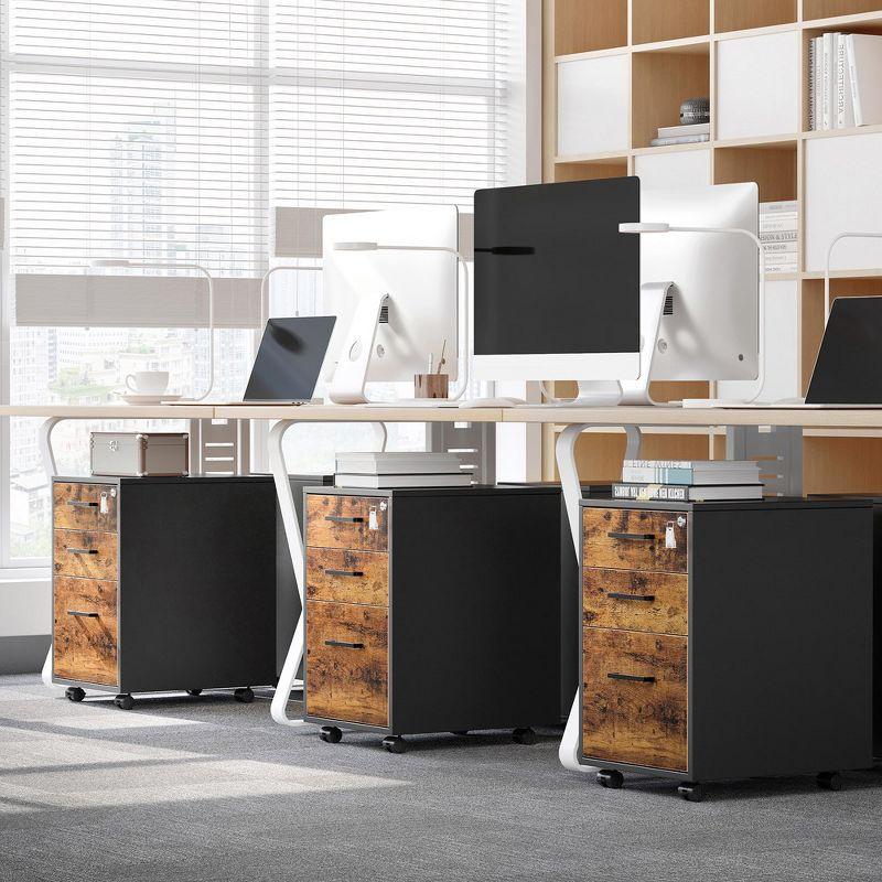 17 Stories File Cabinet, Office Filing Cabinet With Lock