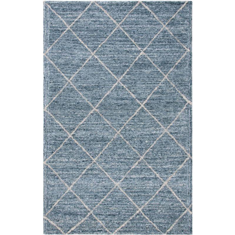 Moniz Hand Tufted Wool Geometric Rug