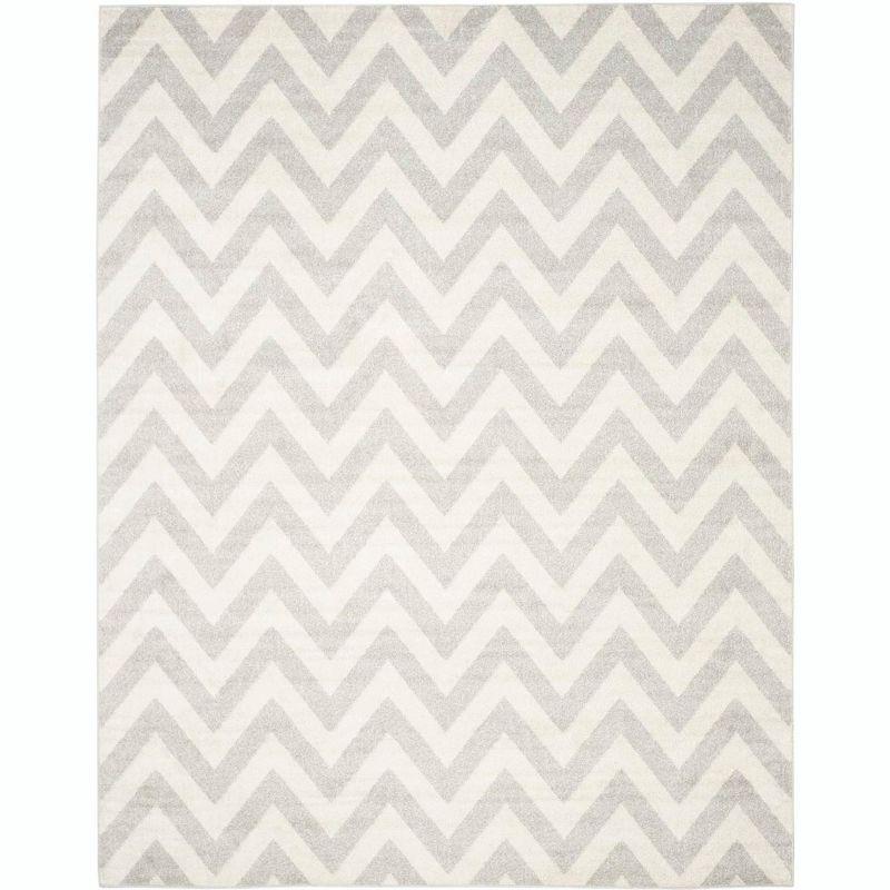 Amherst AMT419 Power Loomed Indoor Area Rug - Light Grey/Beige - 10'x14' - Safavieh