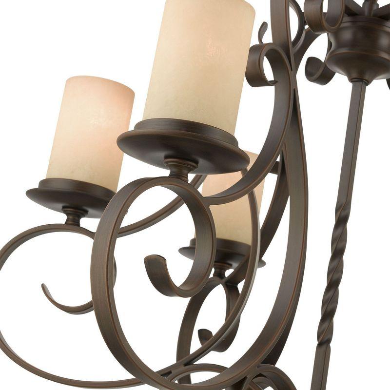 Livex Lighting Millburn Manor 6 - Light Chandelier in  Imperial Bronze