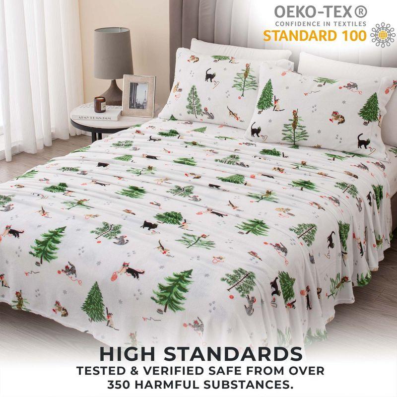 FreshFolds Ultra Soft Micro Plush Velvet Solid Sheet Sets