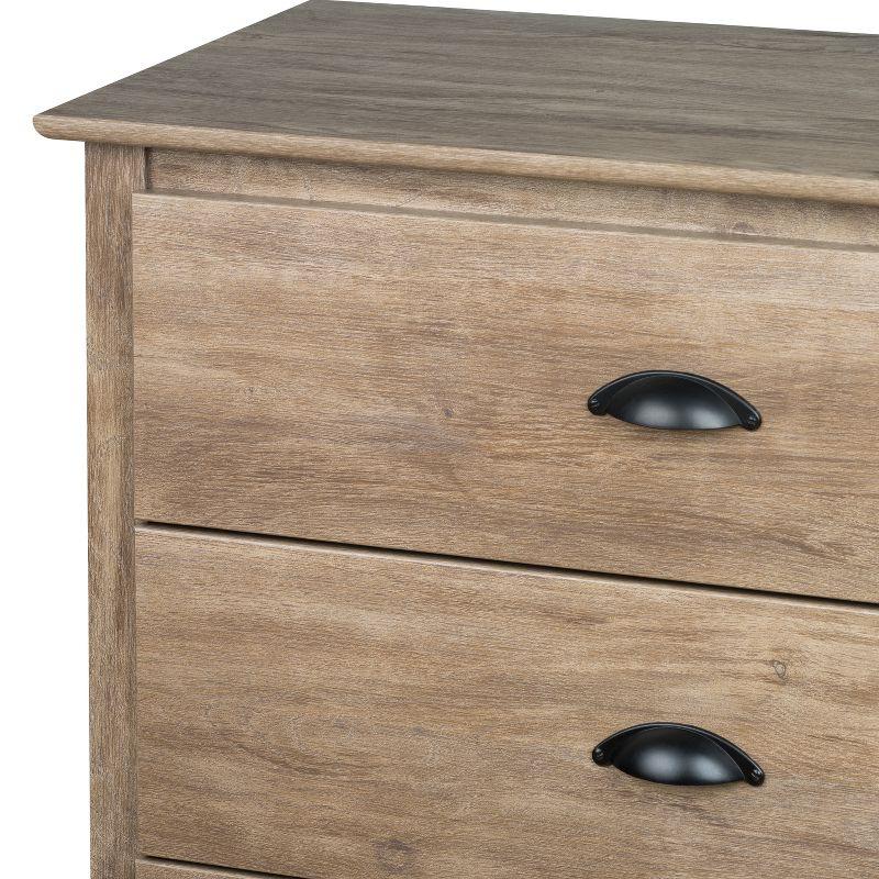 5 Drawer Salt Spring Dresser Drifted Gray - Prepac