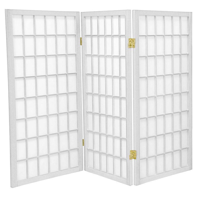 Mistana™ Alex 36.25'' H Solid Wood Folding Room Divider