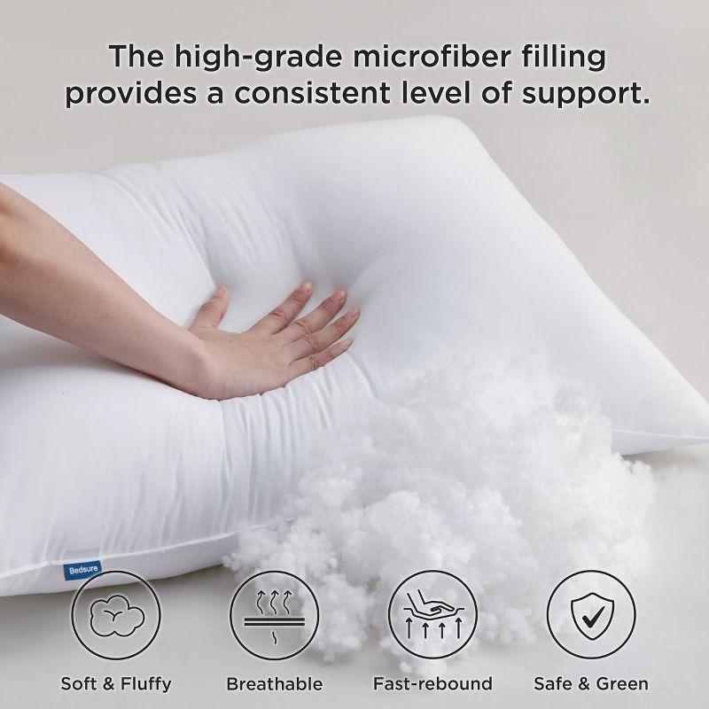 Sleeping Pillows Set of 2 Soft and Supportive - Bedsure