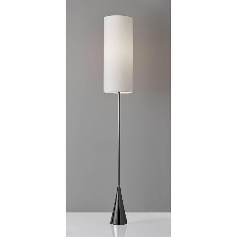 Bella Floor Lamp Black Nickel - Adesso