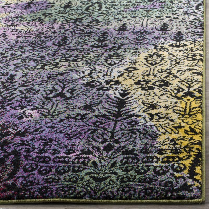 Watercolor WTC673 Power Loomed Indoor Area Rug - Light Yellow/Green - 5'3"x7'6" - Safavieh