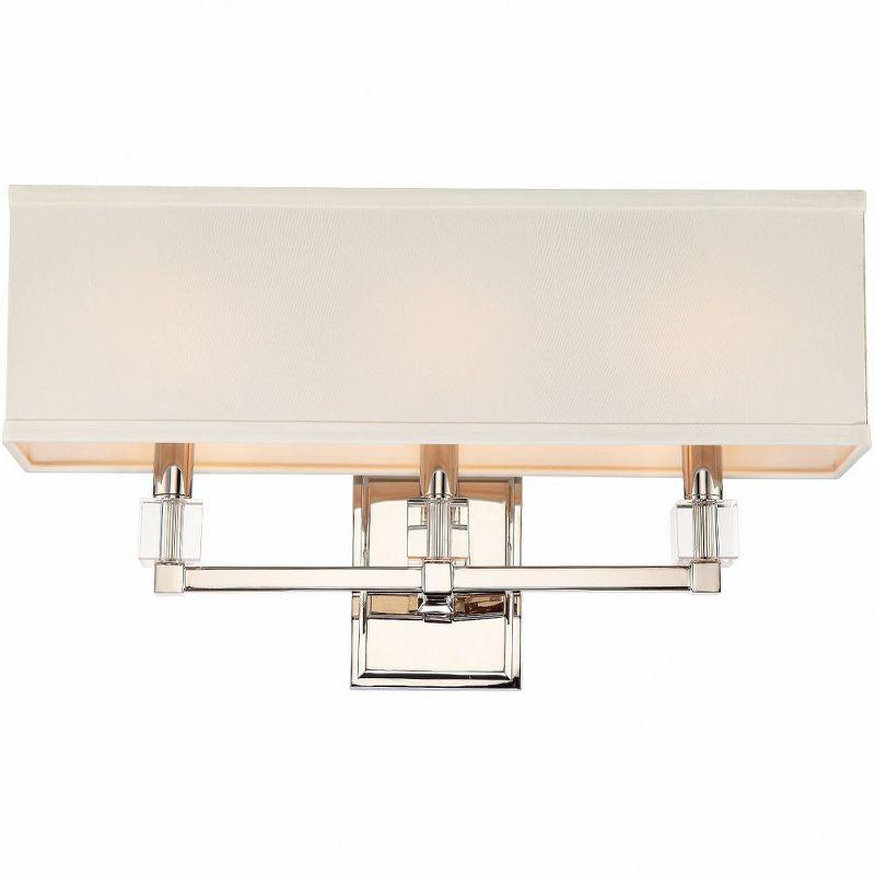 Crystorama Lighting Dixon 3 - Light Sconce in  Polished Nickel