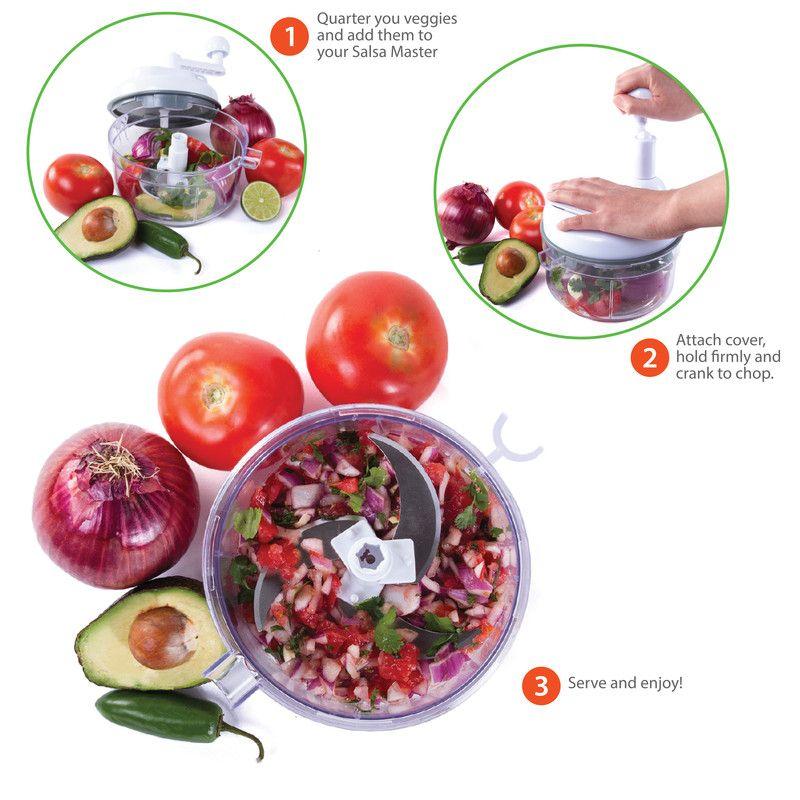 Kitchen + Home Hand Crank Food Chopper