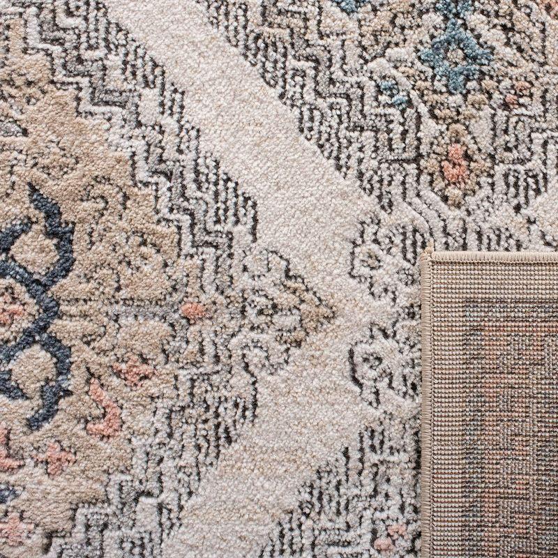 Oregon ORE885 Power Loomed Runner Rug - Grey/Ivory - 2'2"x8' - Safavieh.