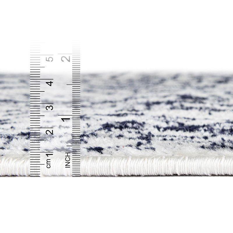 Unique Loom 2' 7 x 12' 0 Runner Blue Richmond Medallion Area Rug