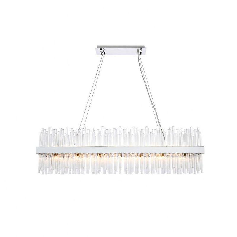 Elegant Lighting Dallas 28 - Light Chandelier in  Chrome