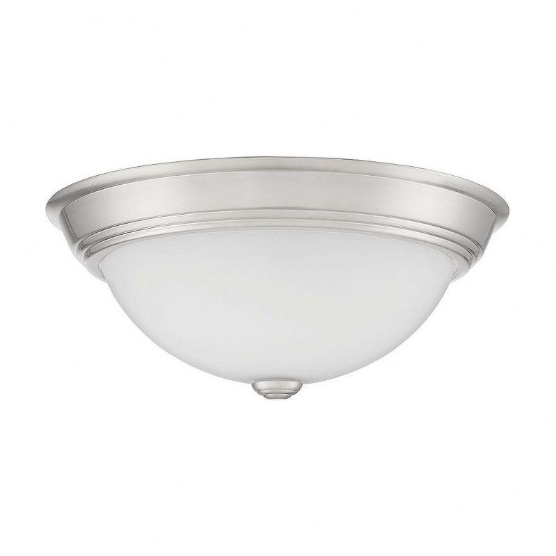 Quoizel Lighting Erwin 2 - Light Flush Mount in  Brushed Nickel