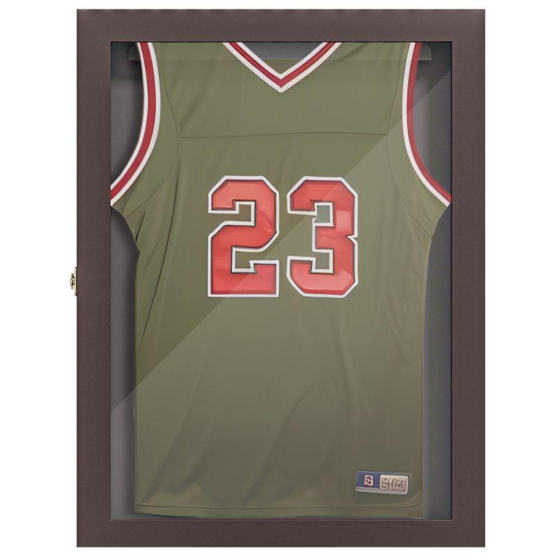 HomCom HomCom 2.5'' D Plastic/Acrylic Jersey Case