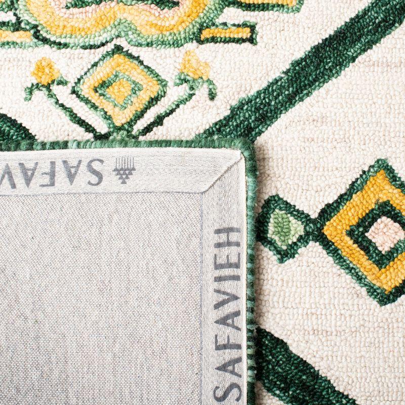 Aspen APN703 Hand Tufted Area Rug - Ivory/Yellow - 3'x5' - Safavieh.