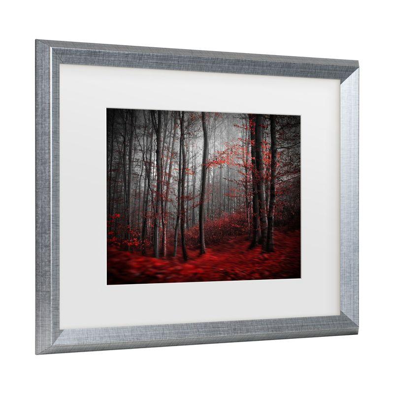 Trademark Fine Art - Samanta Bloody River Matted Framed Art