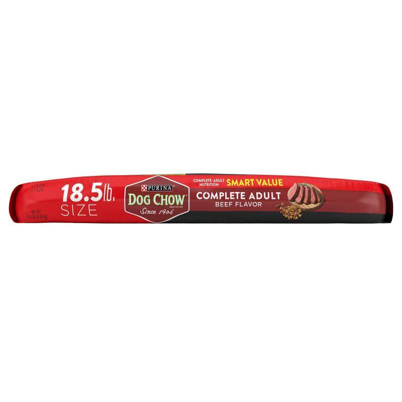 Purina Dog Chow with Real Beef Adult Complete & Balanced Dry Dog Food - 18.5lbs