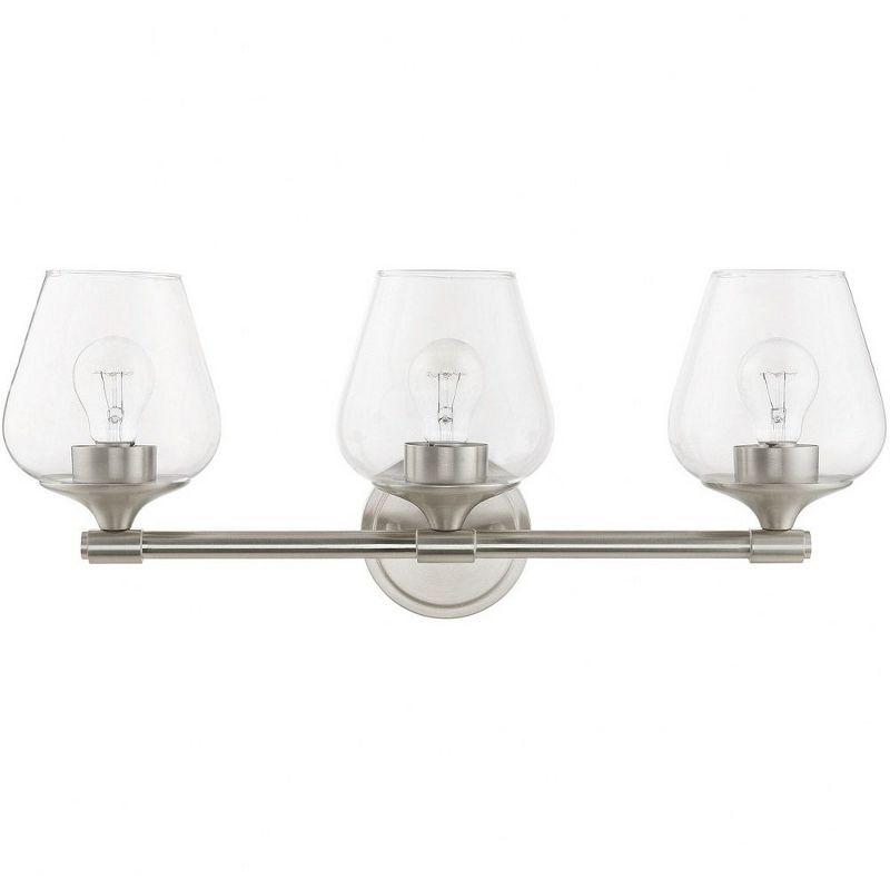 Livex Lighting Willow 3 - Light Vanity in  Brushed Nickel