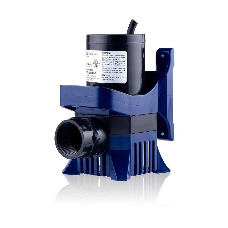 3100GPH Cyclone Pump with 33' Cord - Blue - Alpine Corporation: Submersible, Ceramic Shaft, Vortex Impeller