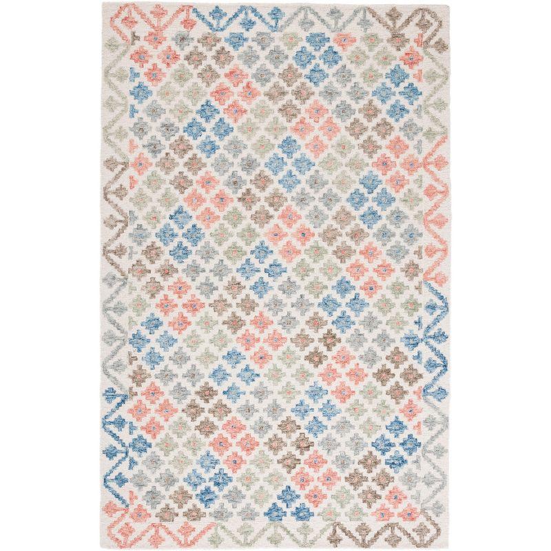 Ivory Elegance Hand-Tufted Wool 3'x5' Area Rug