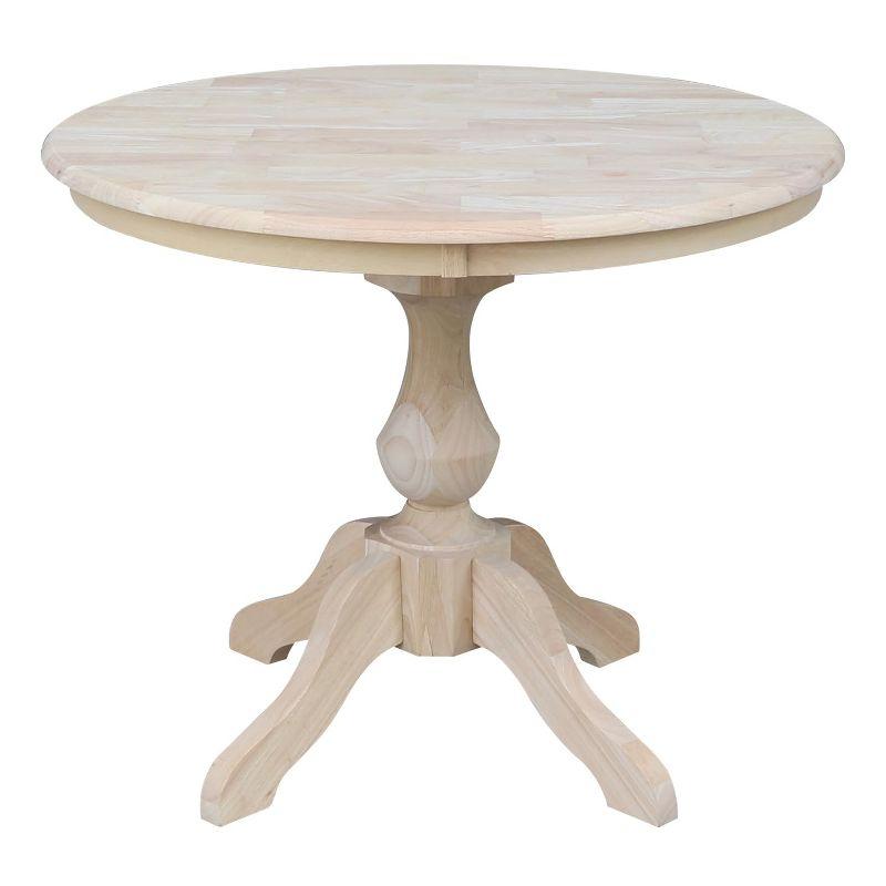 International Concepts 36" Round Top Pedestal Table - 28.9"H