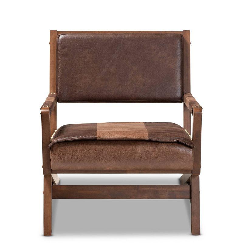 Bidwell Faux Leather Accent Chair