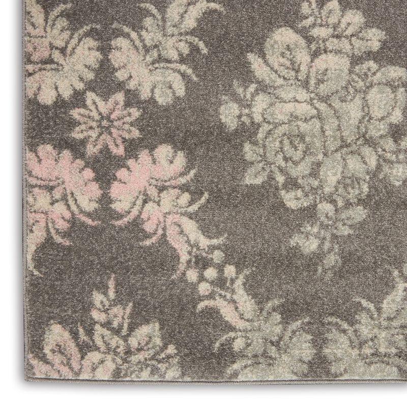 Nourison Tranquil TRA09 Grey/Pink Indoor Area Rug