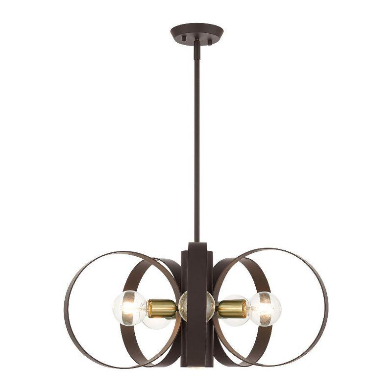 Babara 6 - Light Dimmable Geometric Chandelier