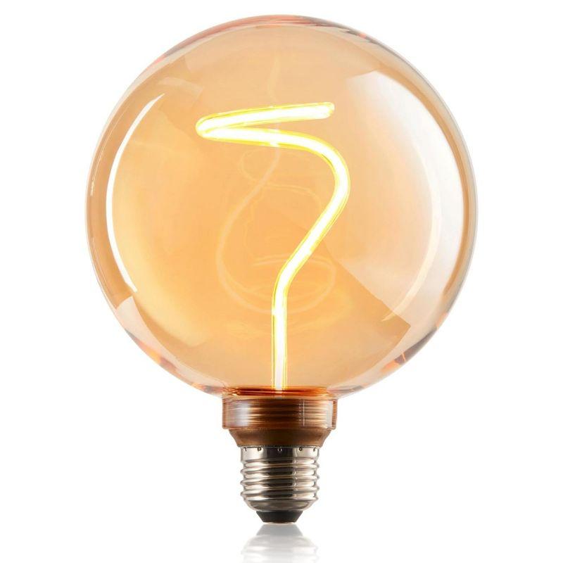 Next Glow Decorative LED Edison Bulb, Dimmable 2000K, E26, Oversized Globe