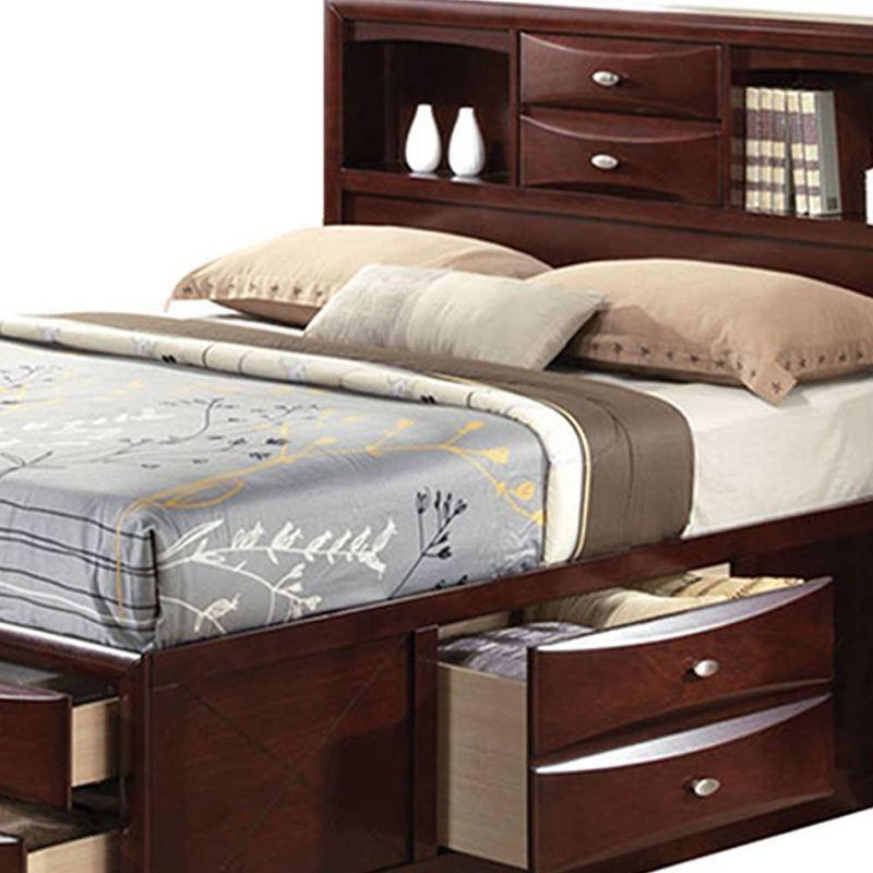 86" Full Bed Ireland Bed Espresso - Acme Furniture