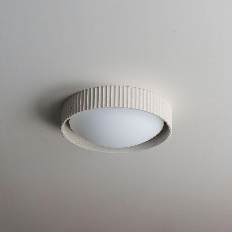ET2 Lighting Souffle 1 - Light Flush Mount in  Chaulk White