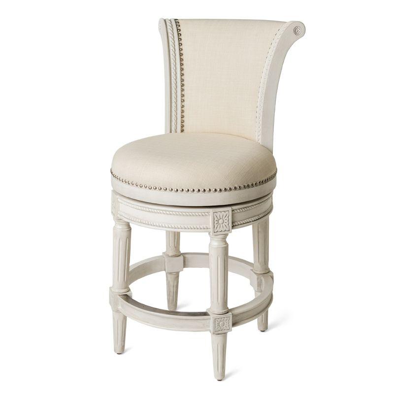 Maven Lane Maven Lane Pullman Stool with Fabric Upholstery