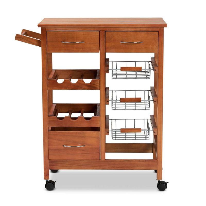 Wood Kitchen Cart