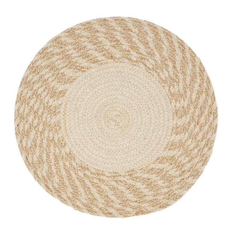 Saro Lifestyle Hand Braided Design Placemats (Set of 4)