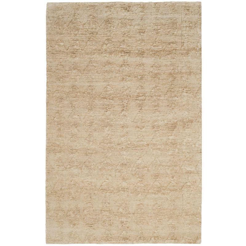 Organic ORG702 Handmade Indoor Area Rug - Light Beige - 5'x8' - Safavieh