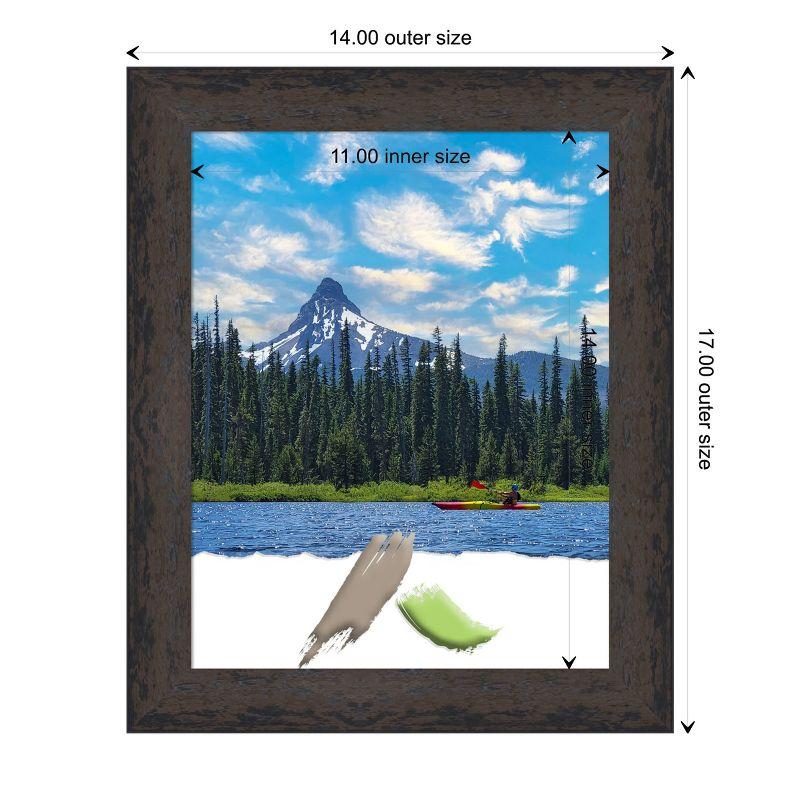 Amanti Art Dappled Narrow Wood Picture Frame