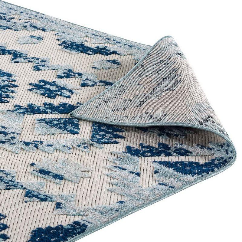 Modway Modway Reflect Contemporary Abstract Diamond Indoor and Outdoor Area Rug
