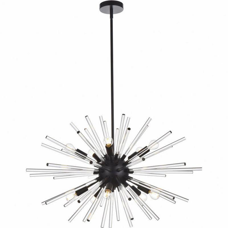 Elegant Lighting Sienna 10 - Light Pendant in  Black