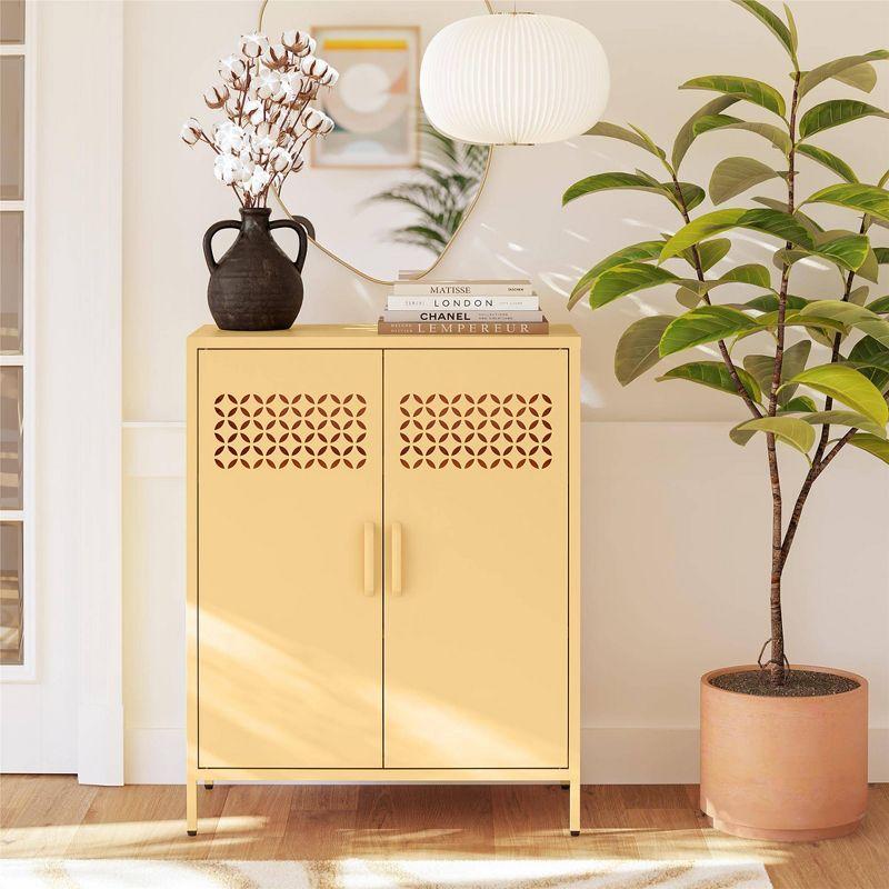 Annie Metal 2-Door Accent Cabinet