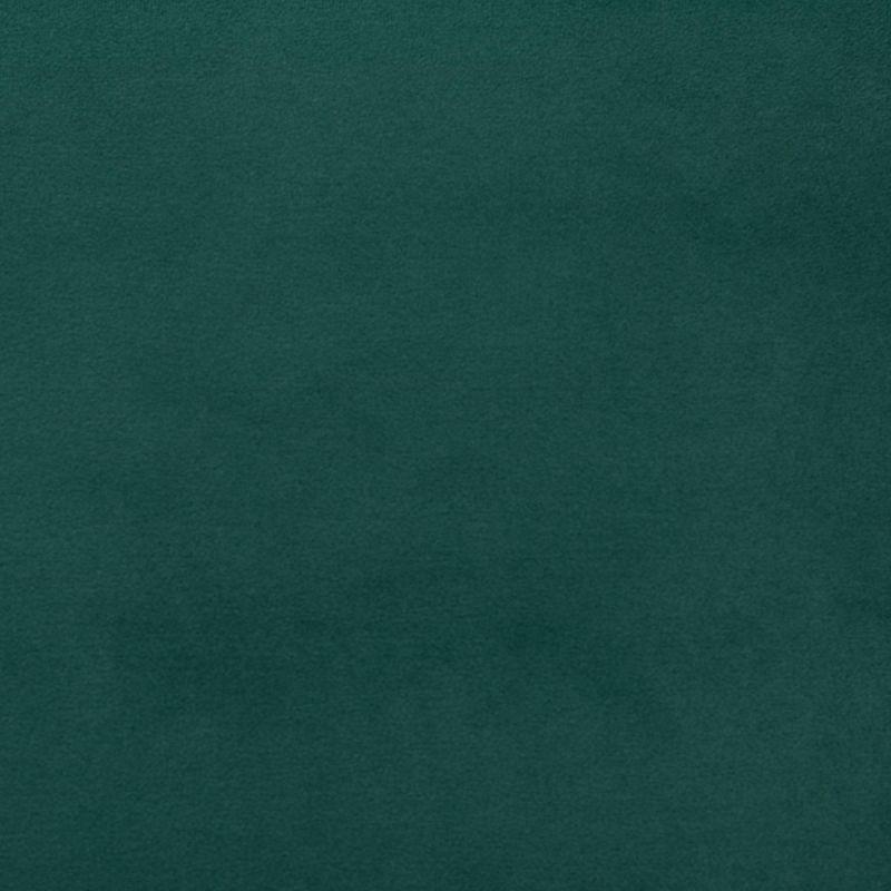 Alvis Velvet Upholstered and Wood Dining Chair Emerald Green/Walnut - Baxton Studio: Channel Tufted, Angled Legs
