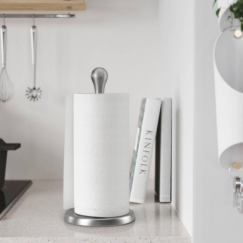 Stainless Steel Freestanding Paper Towel Holder