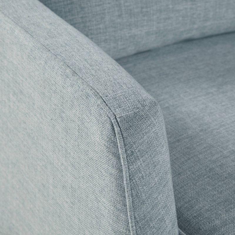 Martha Stewart London 360°Swivel Armchair with Lumbar Pillow