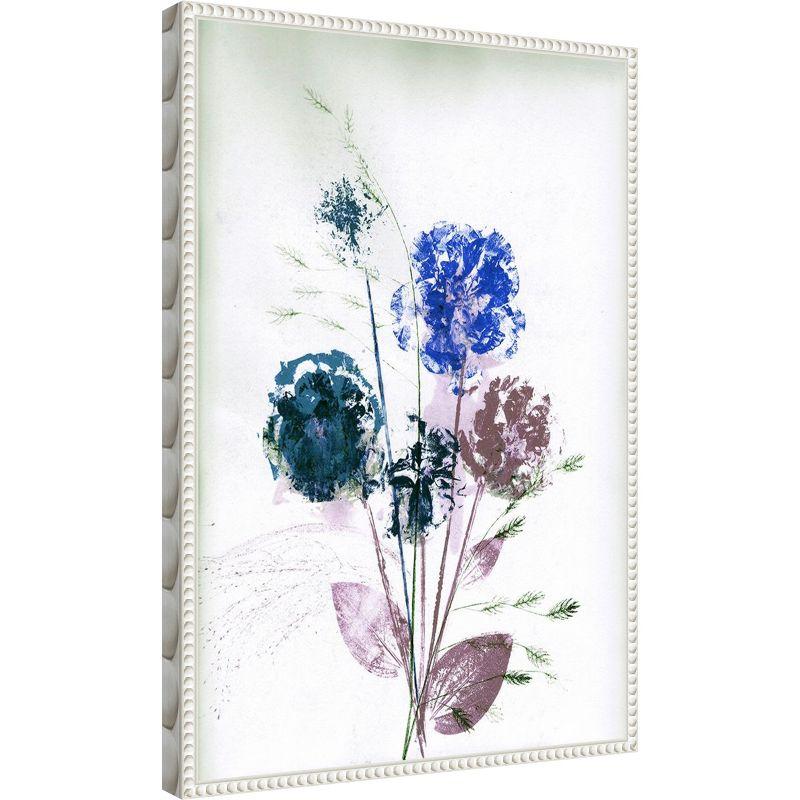 Amanti Art Bouquet Blue by Pernille Folcarelli Framed Canvas Wall Art