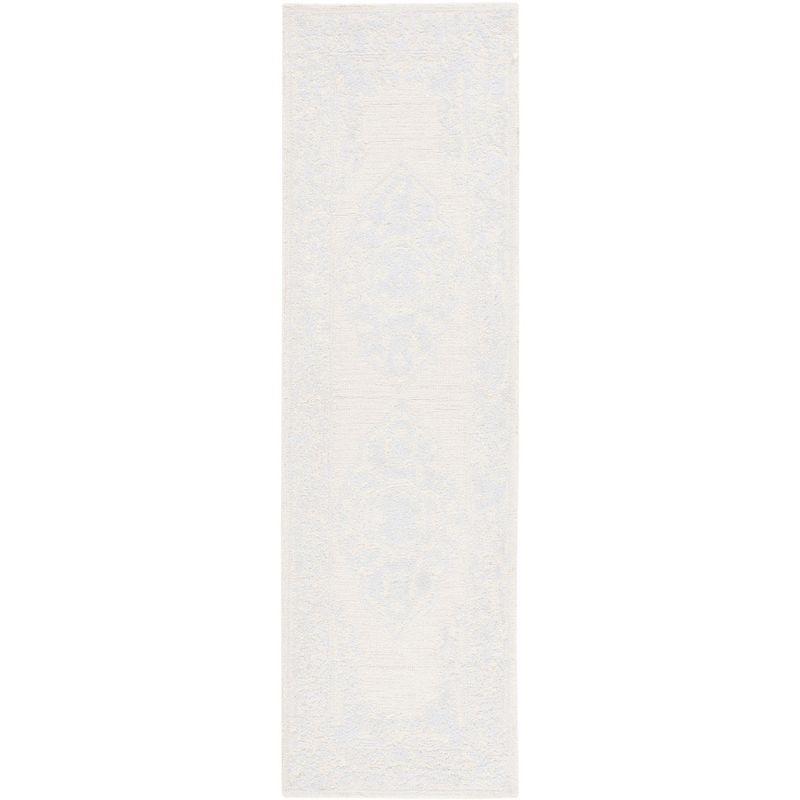 Abstract ABT359 Handmade Tufted Runner Rug - Ivory/Beige - 2'-3" x 8'-0" - Safavieh