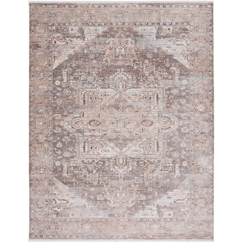 Ivory Elegance 8'x10' Synthetic Flat Woven Handmade Area Rug