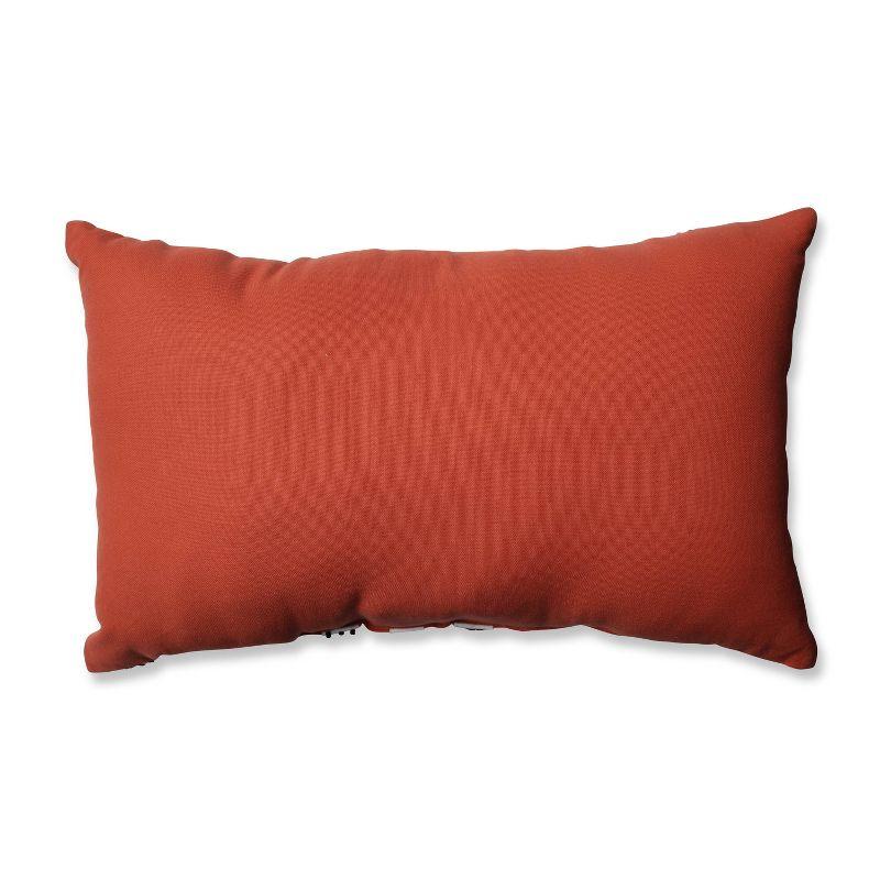 Embroidered Cotton Reversible Throw Pillow