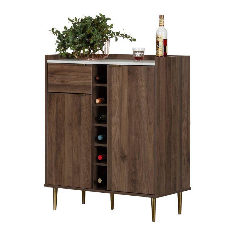 Hype 2-Door Buffet Server with Storage Walnut - South Shore