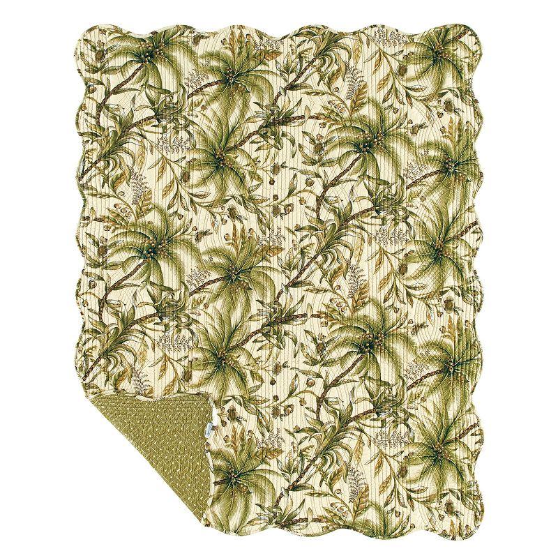 C&F Home Barbados Sand Quilted Cotton 50" x 60" Throw Blanket