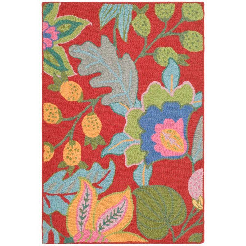 Arber Hand Tufted Wool Floral Rug